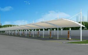 墨竹工卡县膜结构停车棚