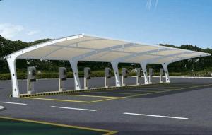 墨竹工卡县膜结构停车棚