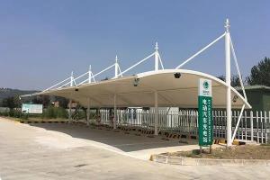 墨竹工卡县膜结构停车棚